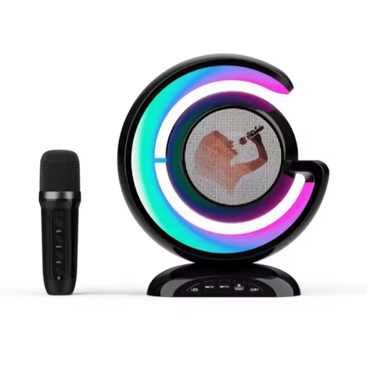 Machine de karaoké avec microphone sans fil