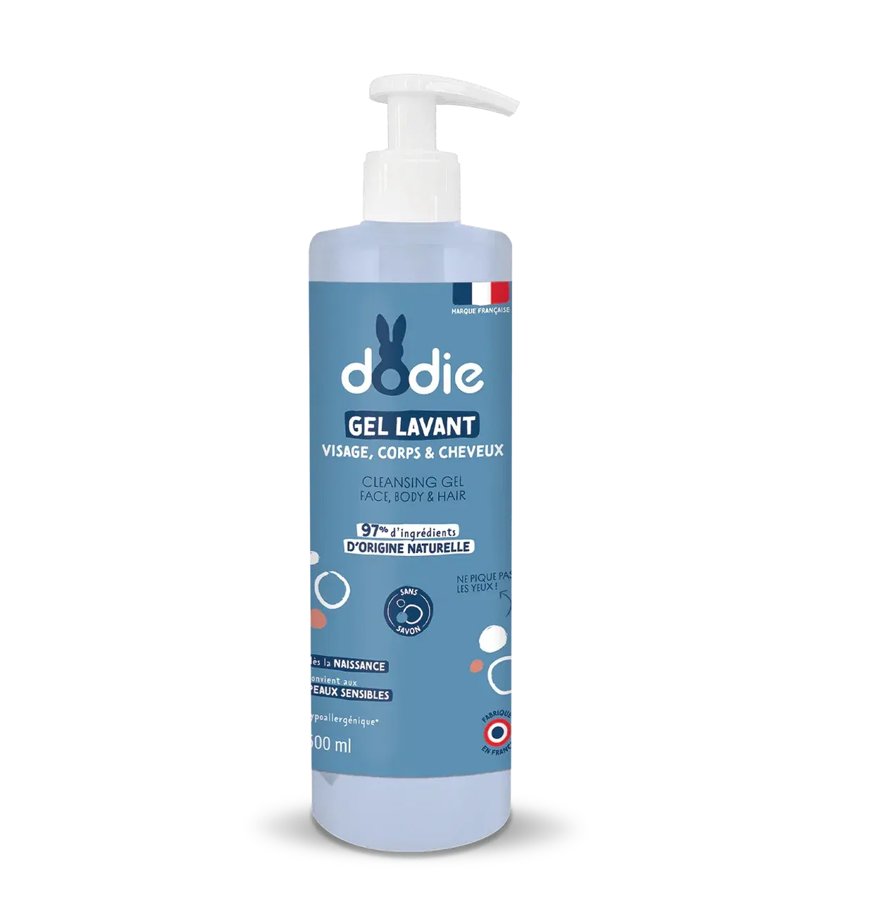 Gel Lavant 3-en-1 Dodie (500ml)
