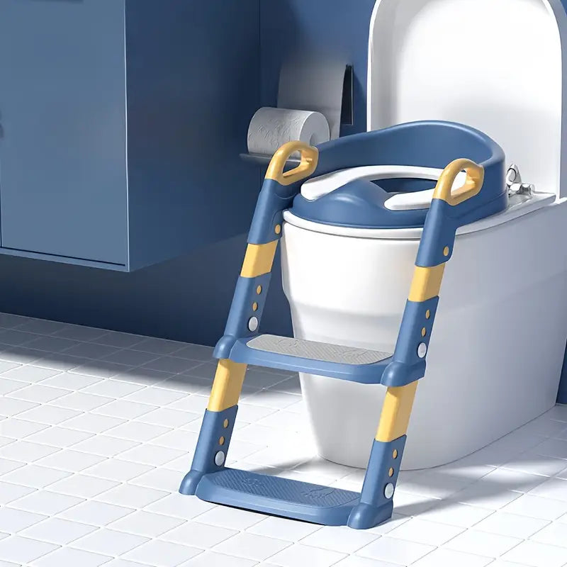 Réducteur de toilette pliable avec marche pieds