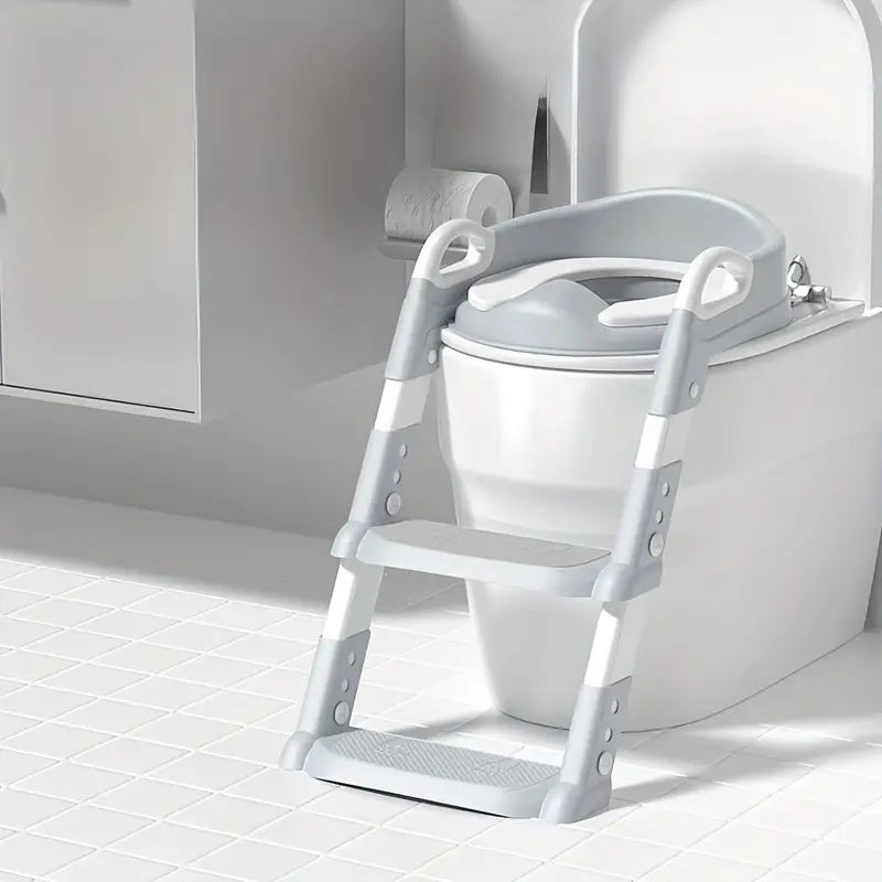 Réducteur de toilette pliable avec marche pieds