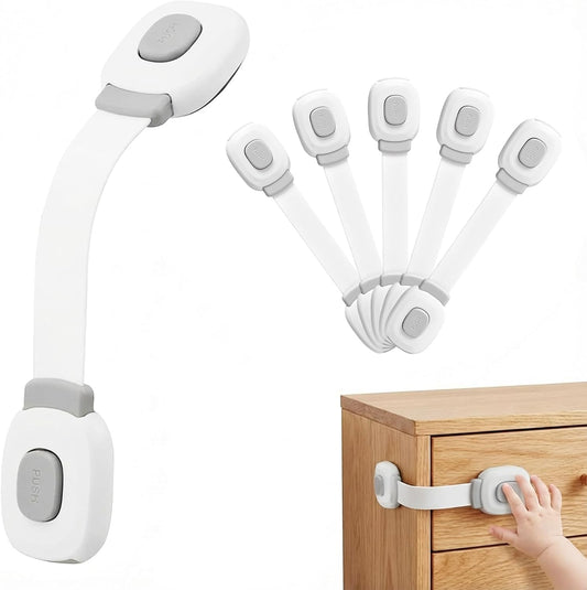 5 Pieces Verrous de Sécurité Multi-Usage pour Bébé