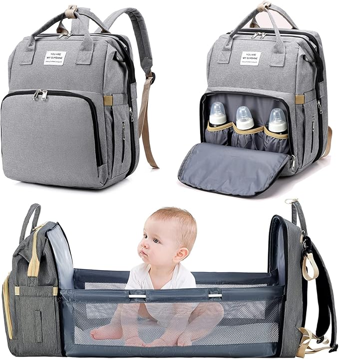 Sac à Langer Multifonction 3-en-1