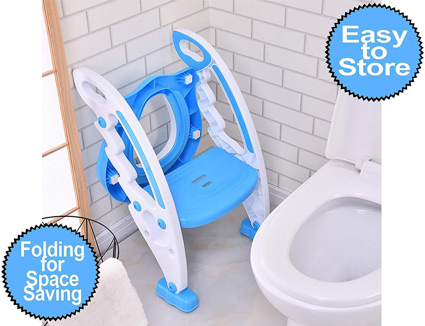 Réducteur de Toilette avec Échelle et Marchepied