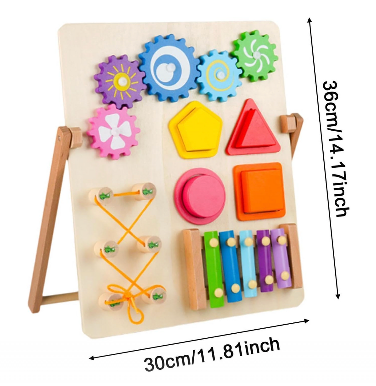 Busy Board Tableau d’Activités Montessori en Bois
