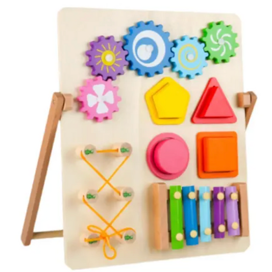 Busy Board Tableau d’Activités Montessori en Bois