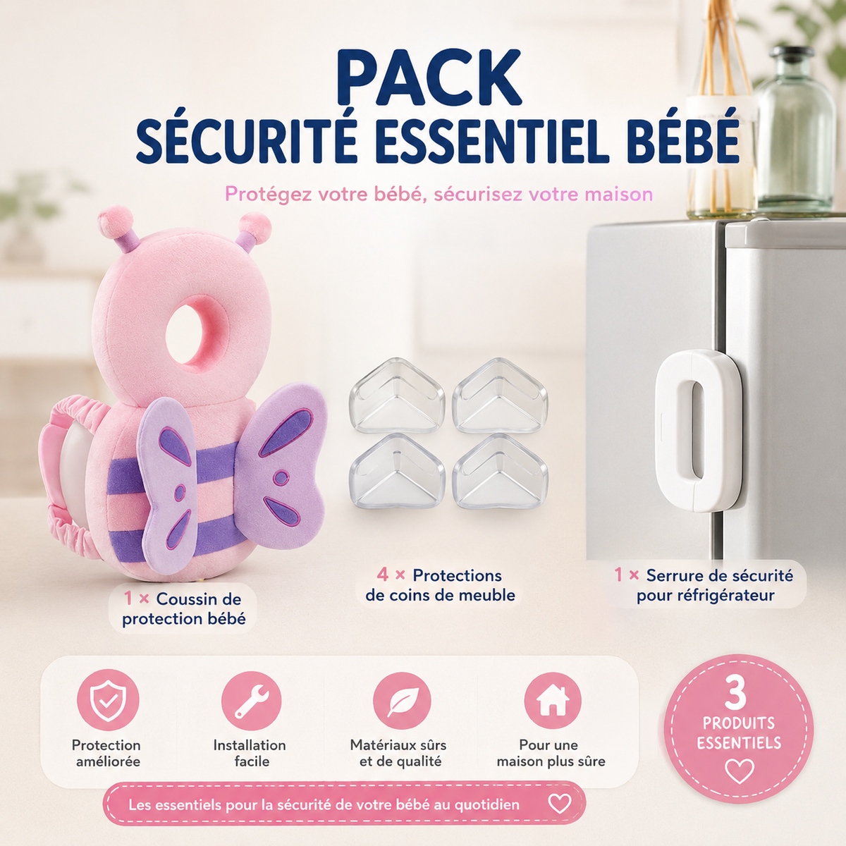 Pack Sécurité Essentiel Bébé