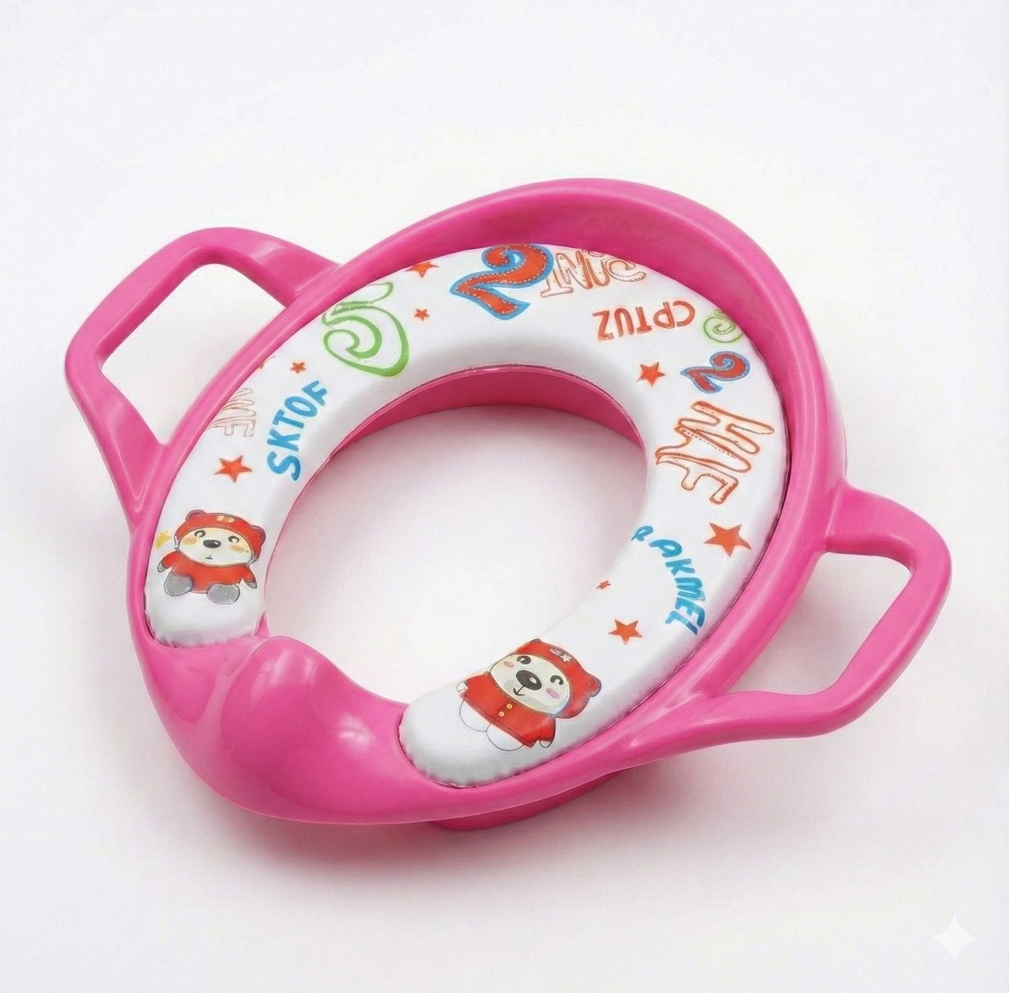 Réducteur de Toilette Confortable avec Poignées