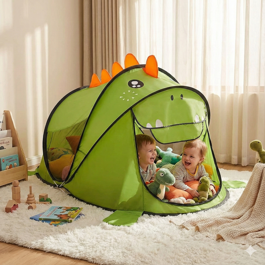 🦖 Tente Dinosaure Pour Enfant – Le coin magique pour jouer, lire et rêver !