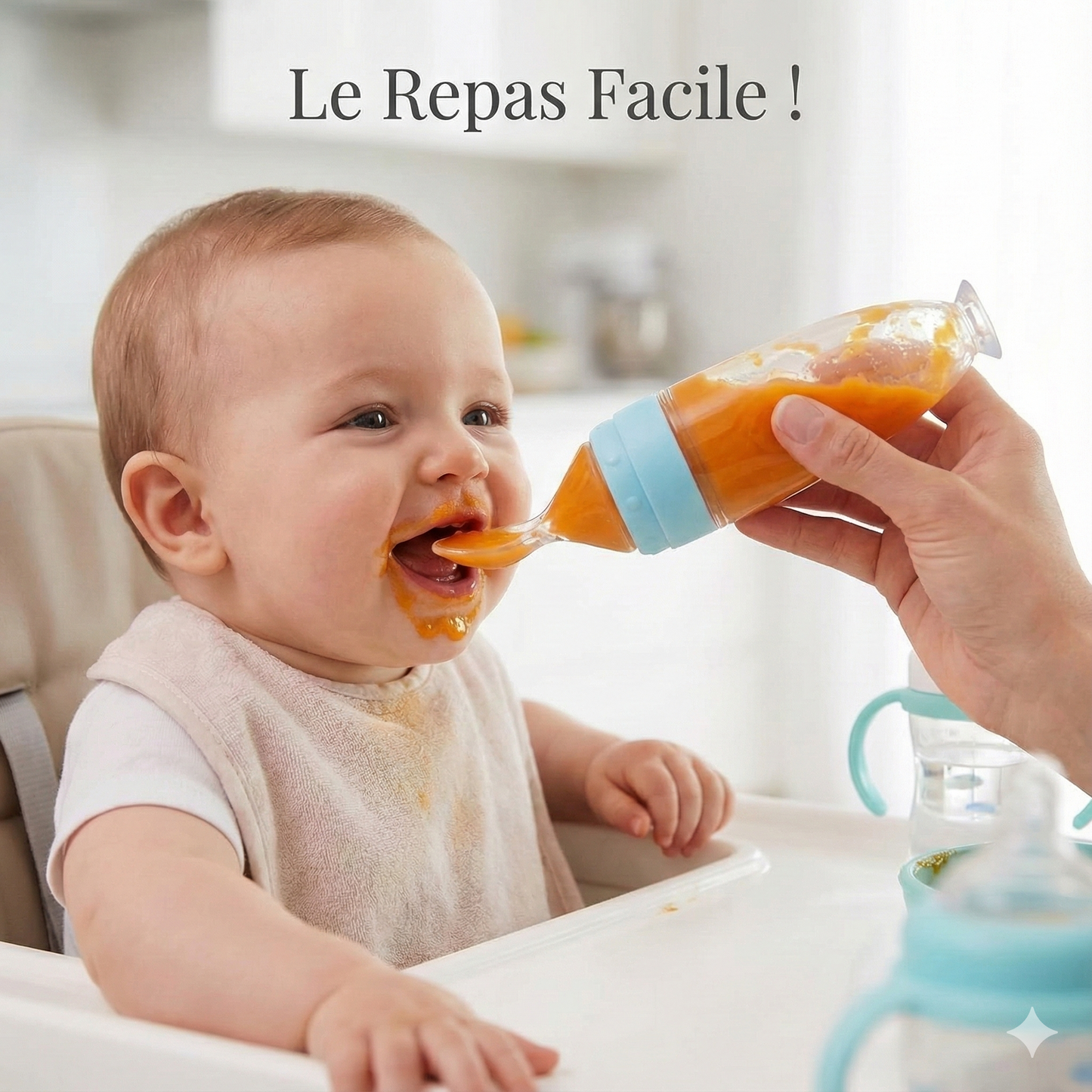 Biberon-Cuillère de Sevrage en Silicone