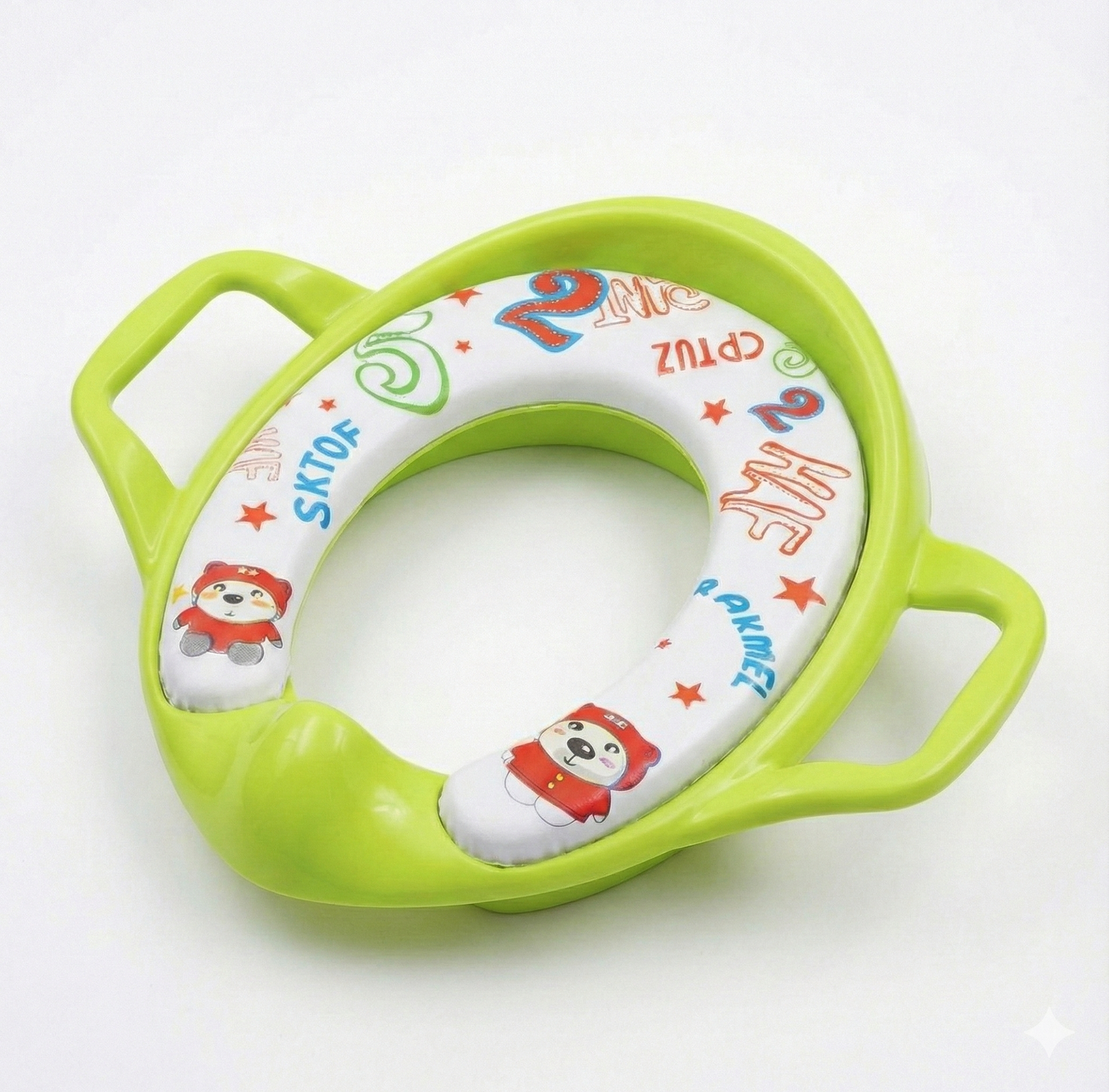 Réducteur de Toilette Confortable avec Poignées