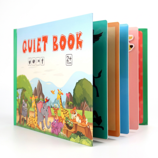 Mon Premier "Quiet Book" Interactif à Scratchs