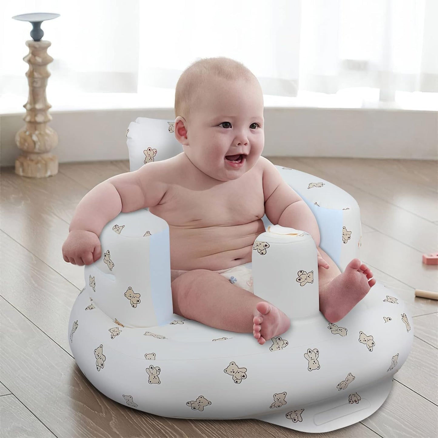 Fauteuil Gonflable de Soutien pour Bébé - Apprendre à s'Asseoir