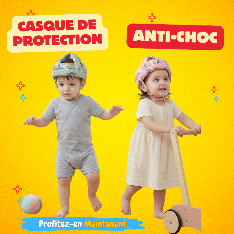 Casque de Protection pour Bébé – Confort et Sécurité au Quotidien