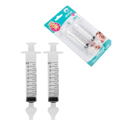 Pack de 2 Seringues Nasales avec Embout Silicone