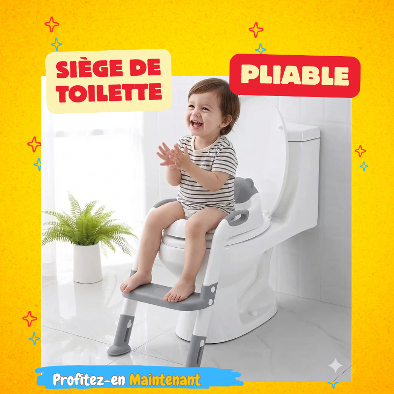 Siège pour enfants pour apprendre à utiliser les toilettes